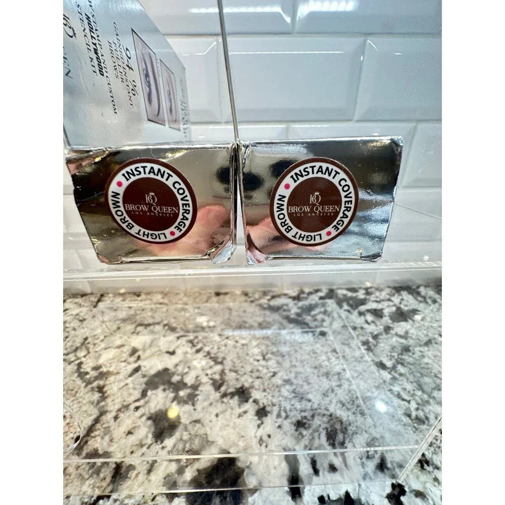 Brow Queen Eyebrow Stamp Kit New Unopened
